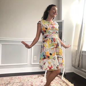 Pop art retro dress